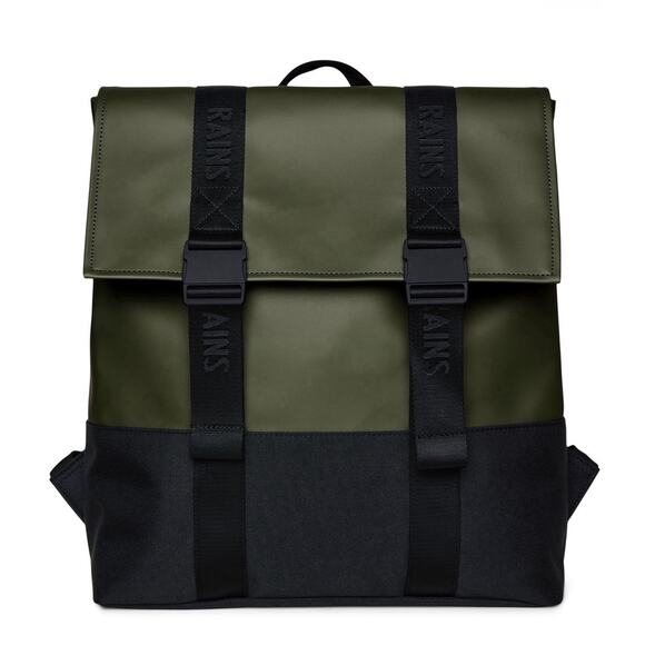 New RAINS Trail MSN Bag Backpack In Evergreen main image 5